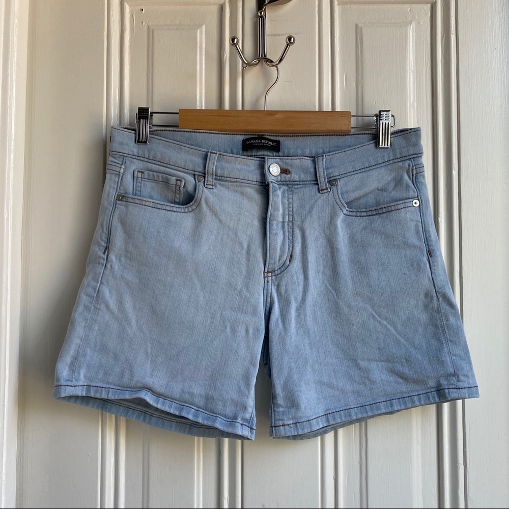 Banana Republic Light Wash Denim Shorts